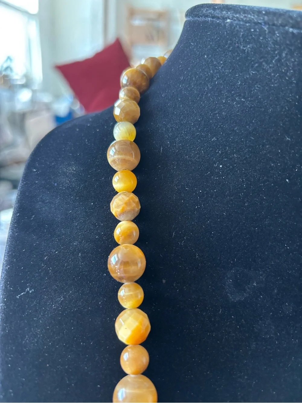 Jay King Polished Honey Brown Beaded Necklace